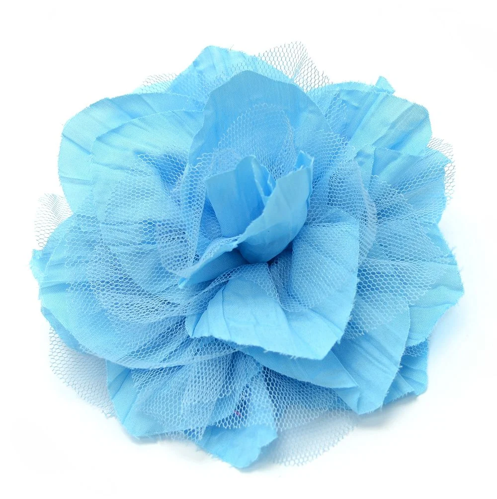 Flor Tul Azul Capri - Imagen 5