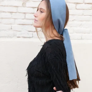 Bandana Boho azul