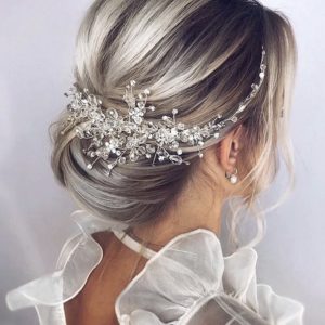 Tocado Novia Cristal