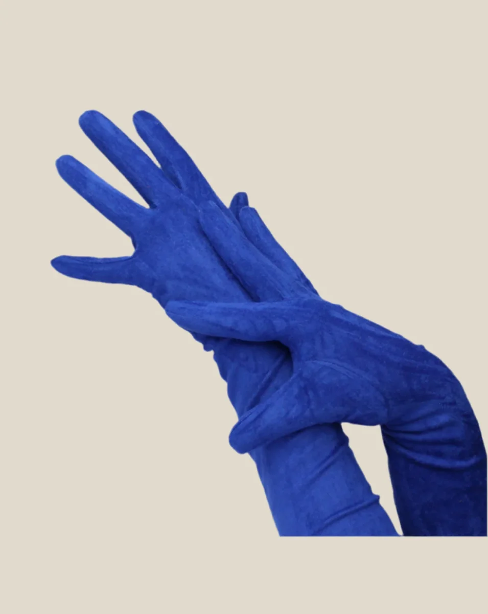 Guantes largos Azul Klein - Imagen 2