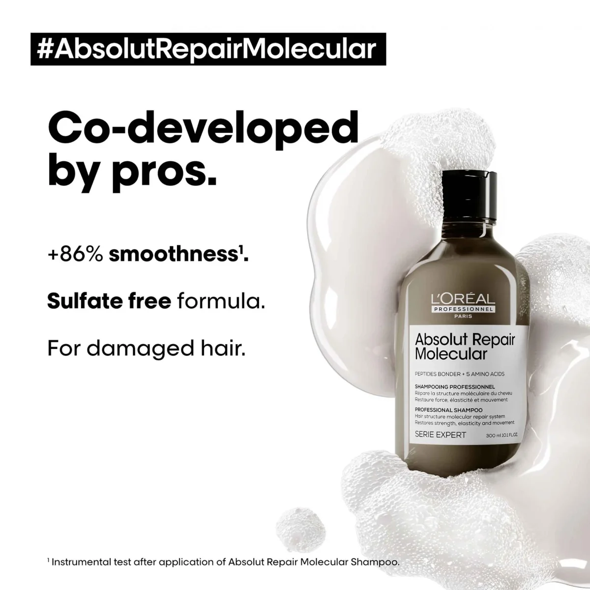 L’Oréal Professionnel Serie Expert Absolut Repair Molecular Shampoo – 1500 ml - Imagen 4