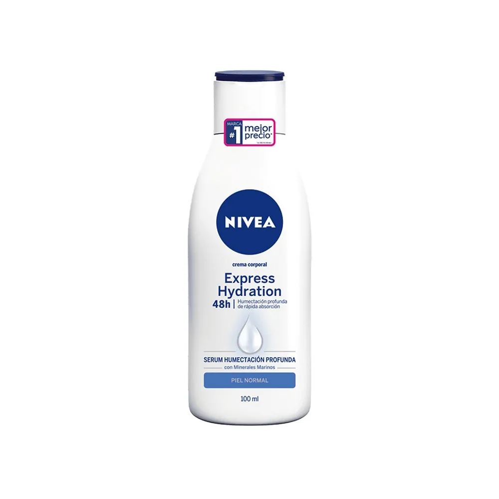 NIVEA Crema Corporal Express Hydration 100 ml - Imagen 2