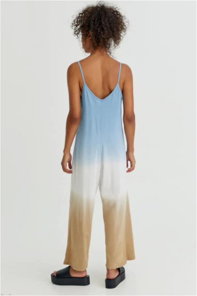 Mono mujer tirantes tricolor talla grande - Imagen 4