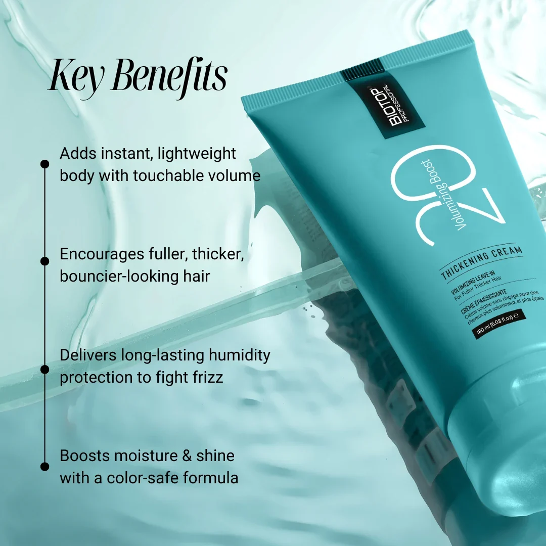 Biotop 20 Volumizing Boost Thickening Cream 180 ml – Crema Voluminizadora - Imagen 4