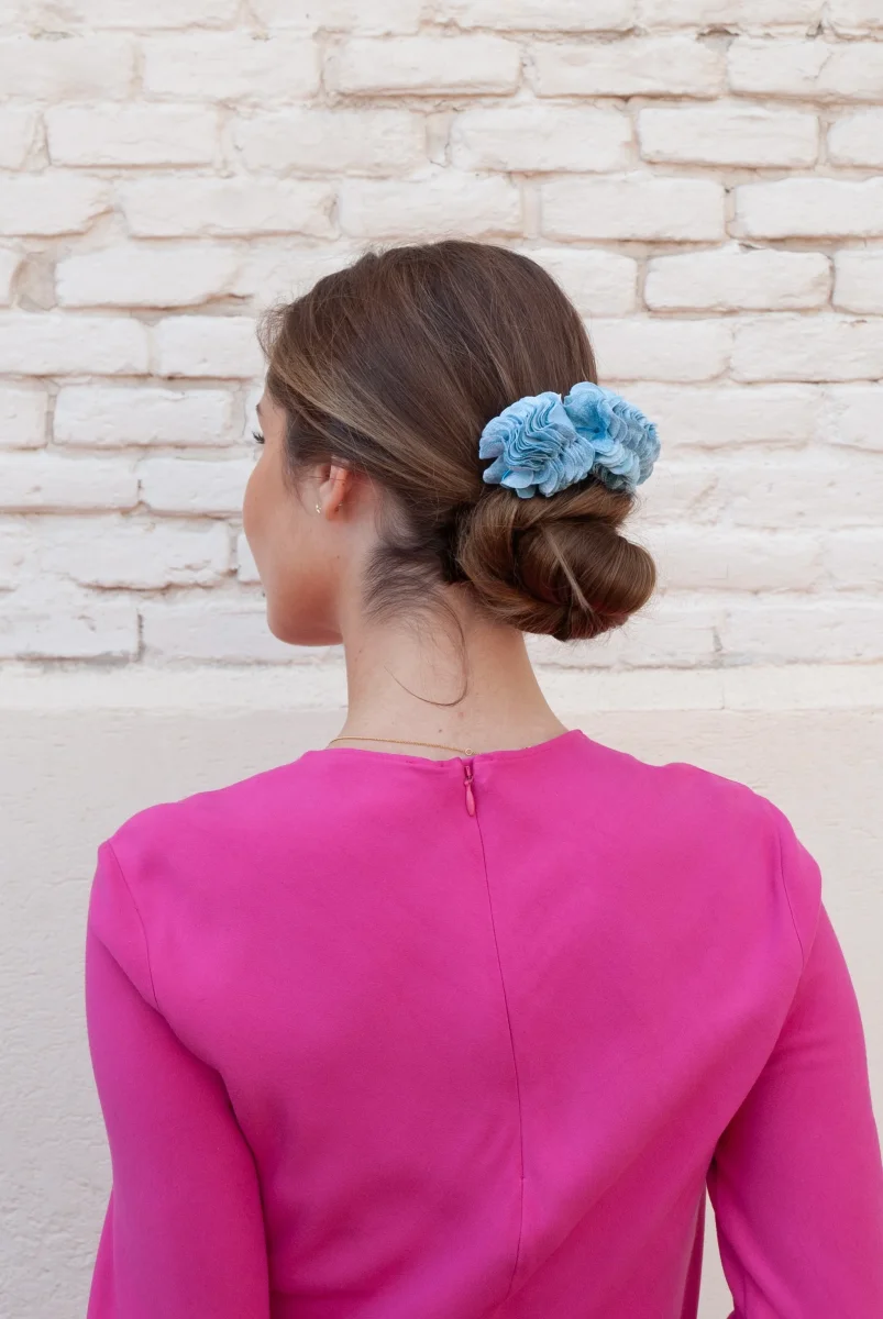 Tocado Hortensias Azul - Imagen 3