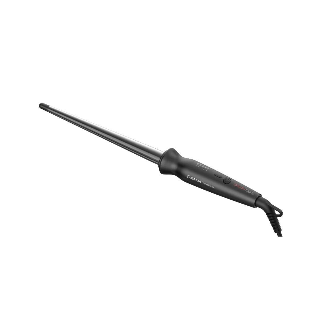 GAMA Professional Salon Curl Conic Silk Chrome Titanium - Imagen 3