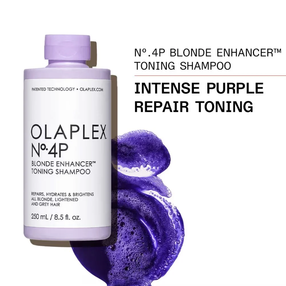 OLAPLEX Nº.4P Blonde Enhancer™ Toning Shampoo - Imagen 3