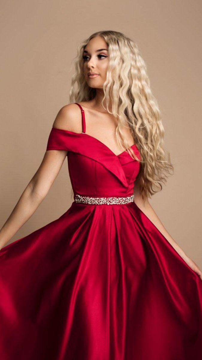 Vestido Java Curvy Pedrería - Imagen 8