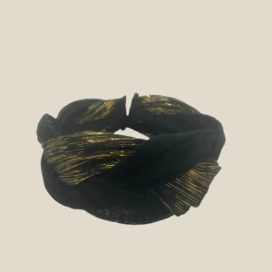 Diadema Infanta negra y oro