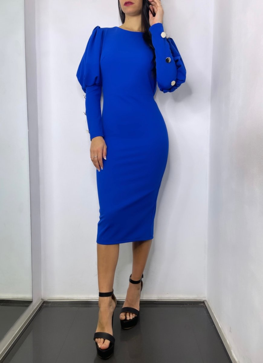 Vestido Midi Botones - Imagen 5