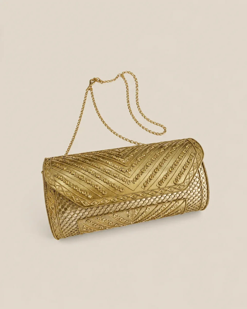 Bolso Armadura dorada - Imagen 2