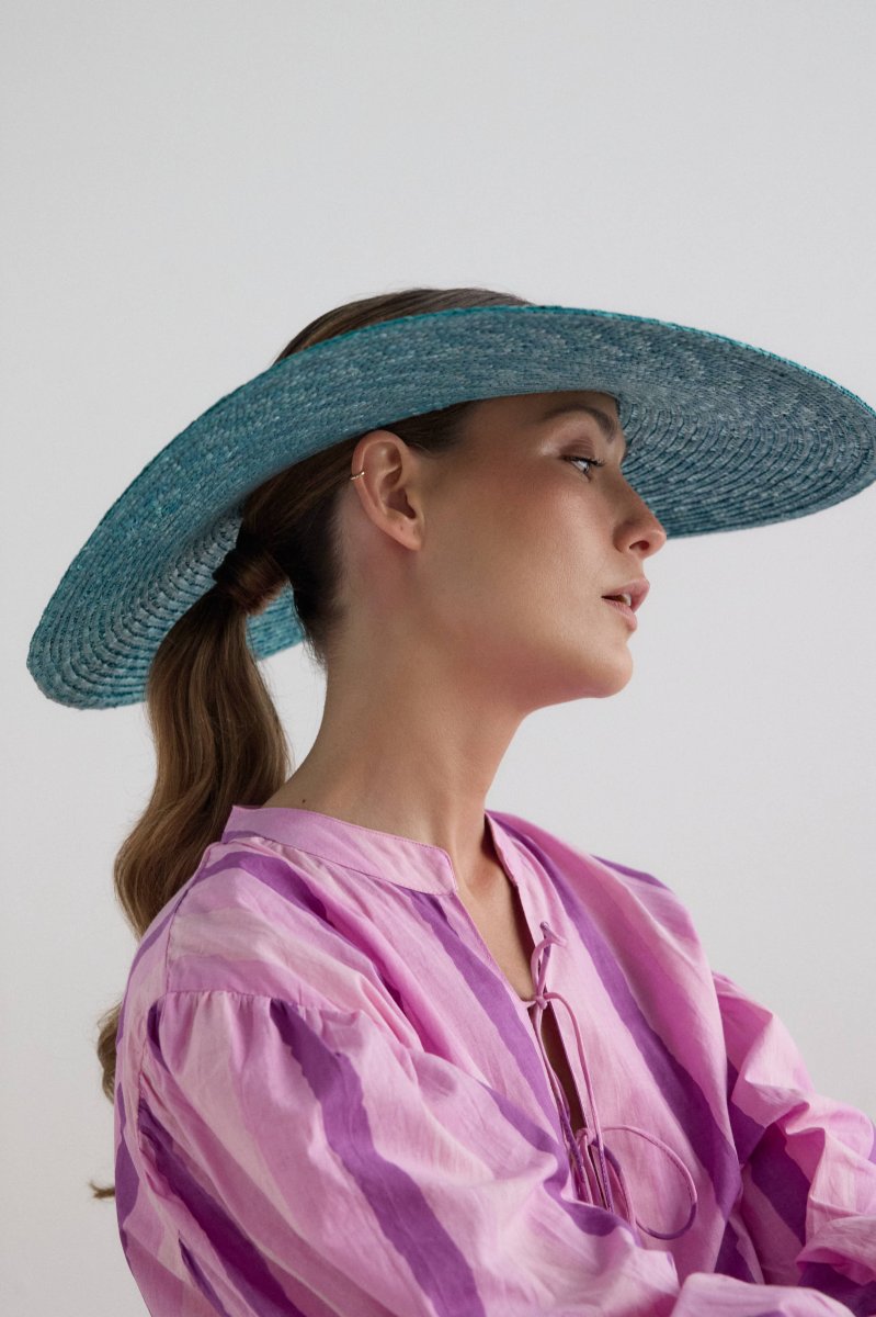 Sombrero Ala aguamarina - Imagen 3