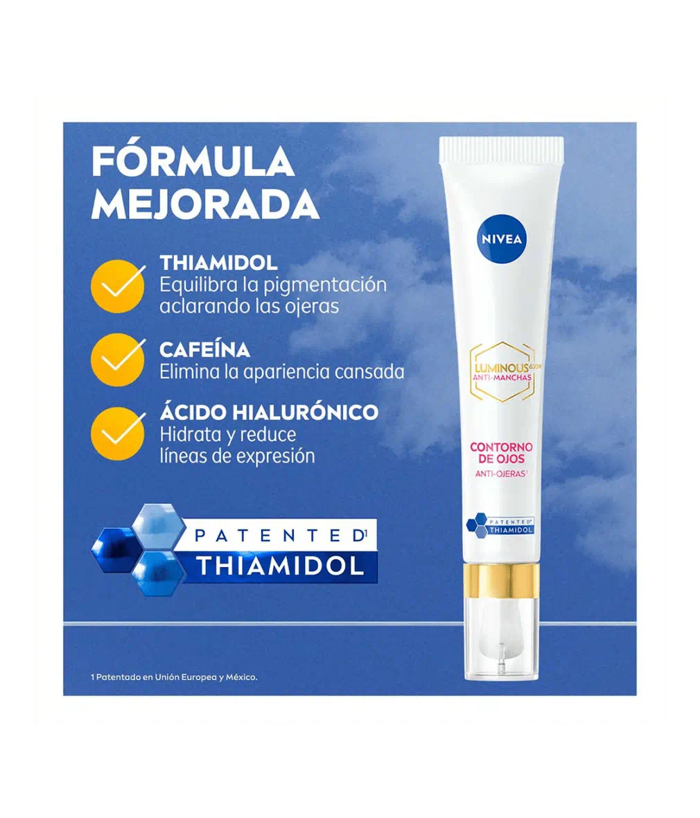 NIVEA Cellular Luminous 630 Anti-Manchas Contorno de Ojos Anti-Ojeras 15 ml - Imagen 4