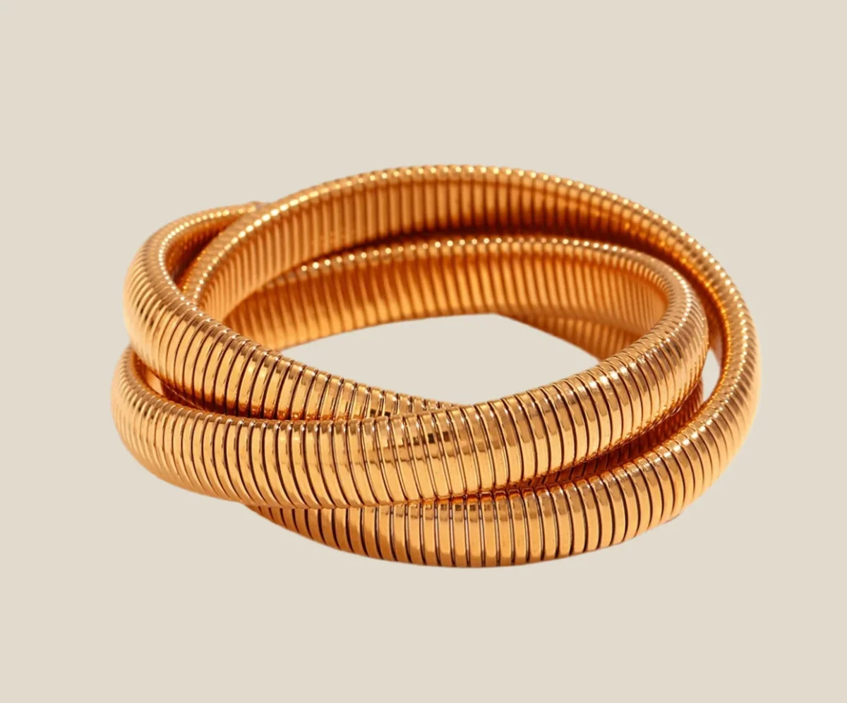 Brazalete Muelle oro - Imagen 3