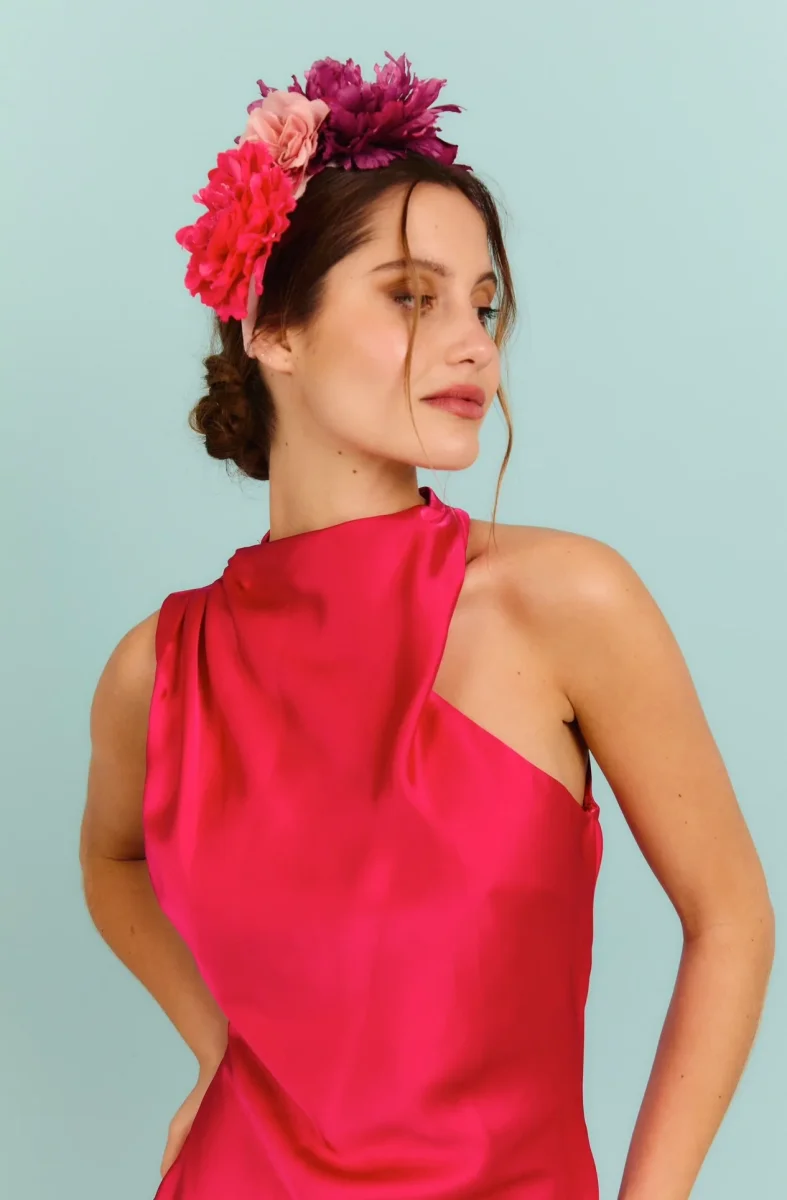 Diadema Frida buganvilla - Imagen 2
