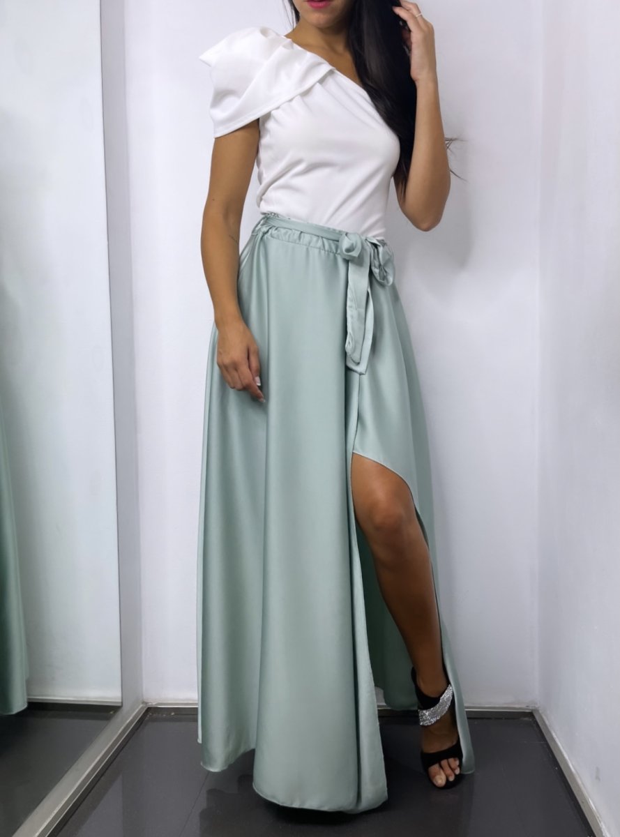 Falda Seda Abertura - Imagen 3