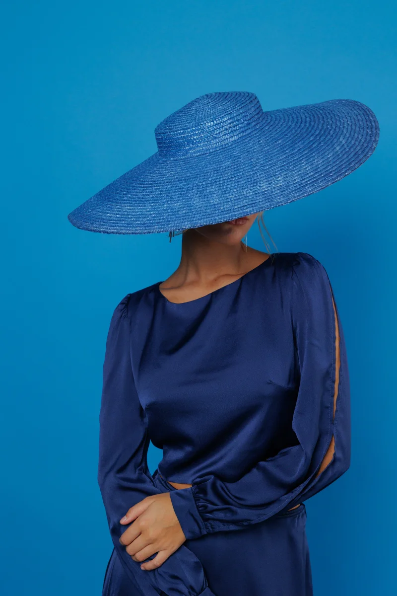 Pamela Sonsoles de paja azul - Imagen 4