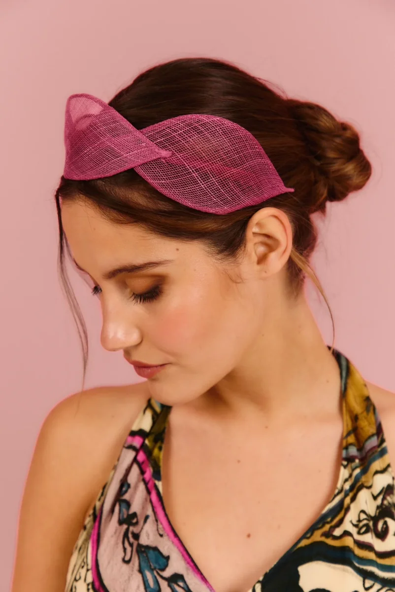Diadema Laurel XL buganvilla - Imagen 4