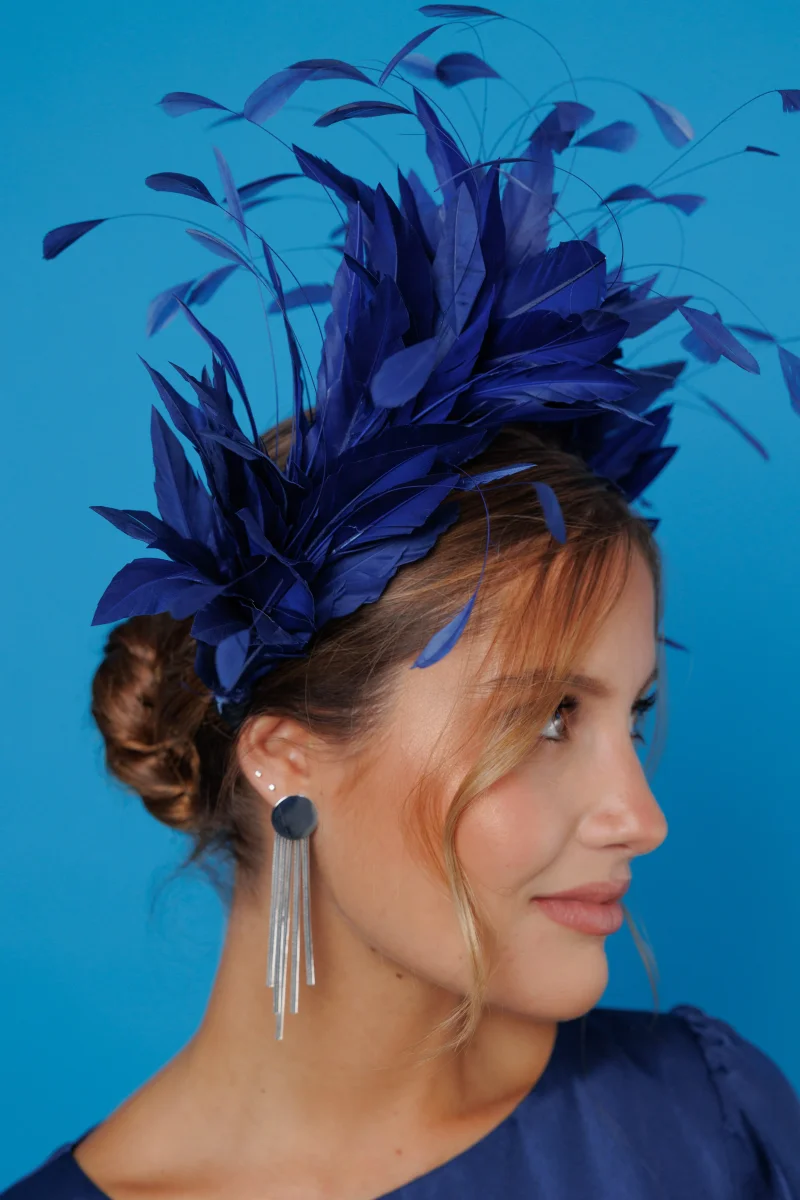 Diadema Avestruz azul - Imagen 4