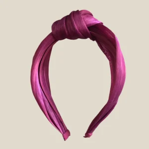 Diadema Condesa marsala