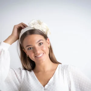 Diadema Chantal blanca