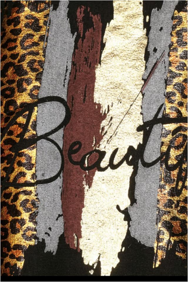 Jersey mujer con detalle animal print - Imagen 3