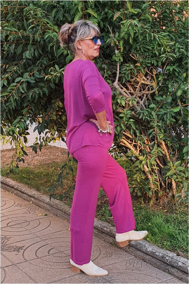 Jersey mujer punto talla grande - Imagen 5