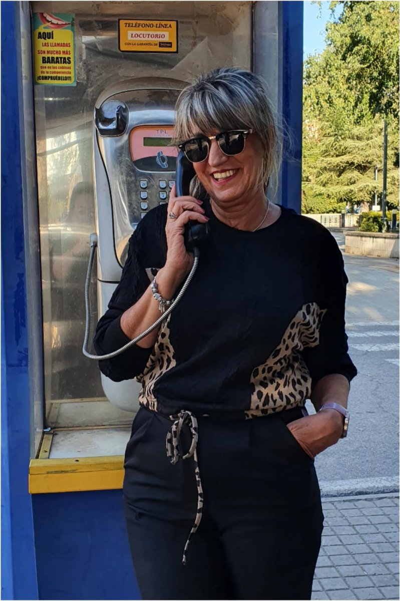 Jersey mujer animal print - Imagen 3
