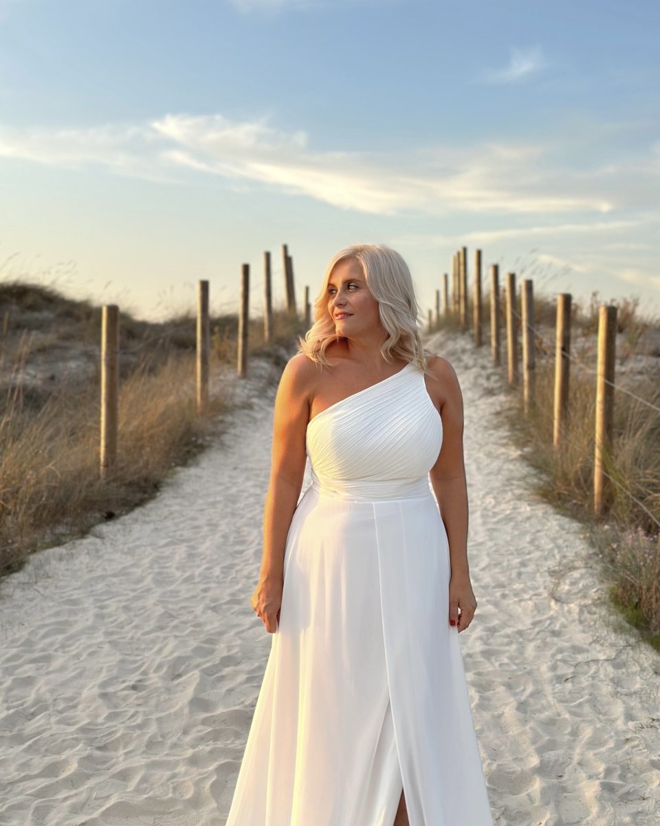 Vestido Antía Abertura Novia - Imagen 3