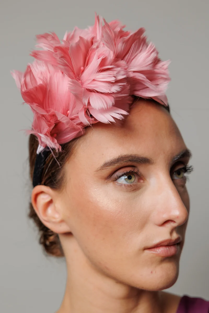 Diadema Arabel rosa - Imagen 3
