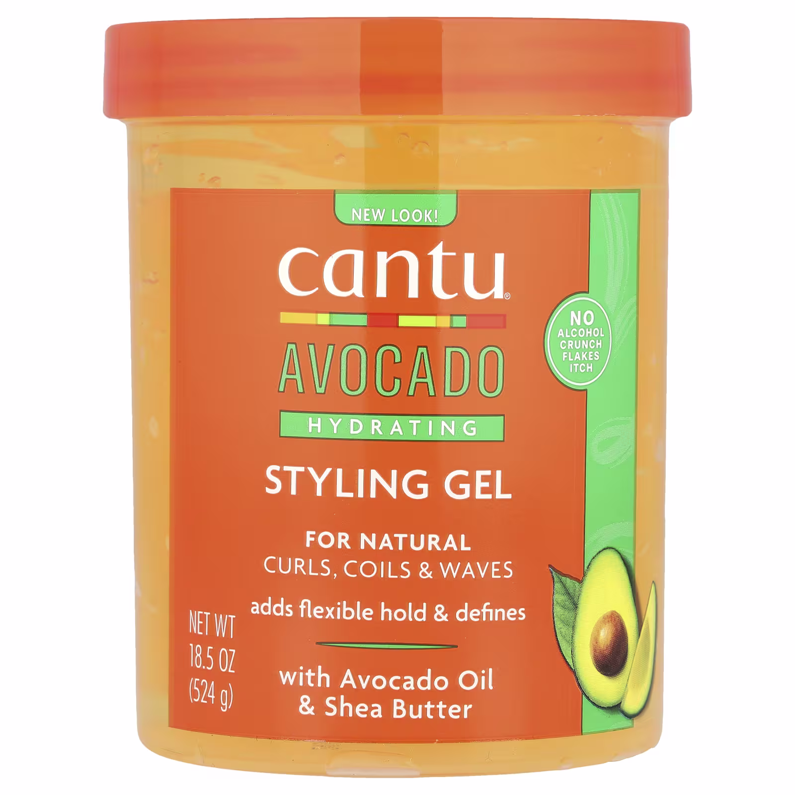 CANTU Avocado Oil & Shea Butter Gel 524 g