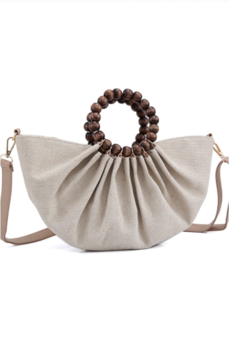 Bolso mujer de mano rafia - Imagen 4
