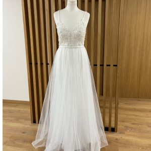 Vestido Princesa Encaje Novia