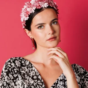 Diadema Margarita dos rosas