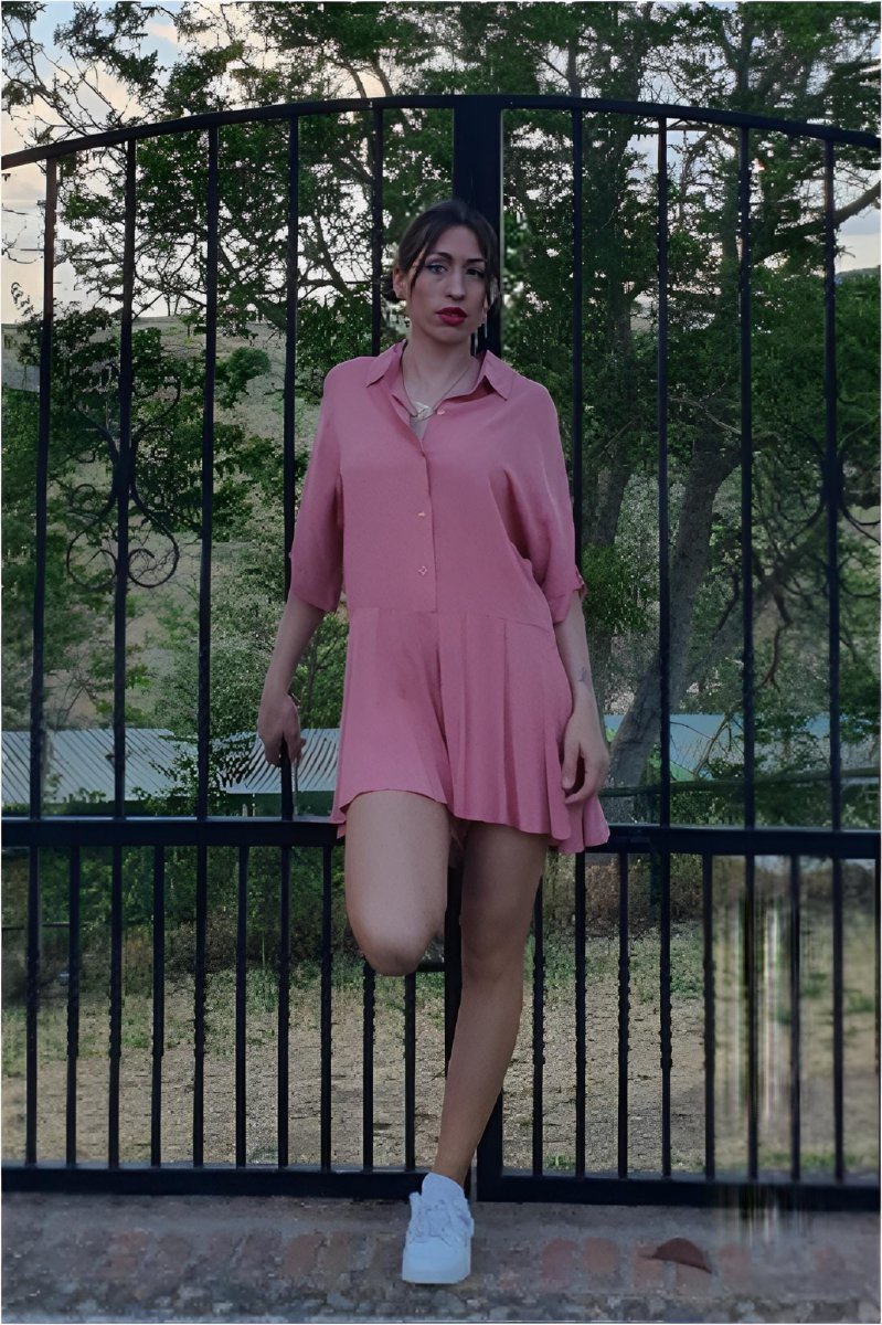 Mono camisero mujer corto