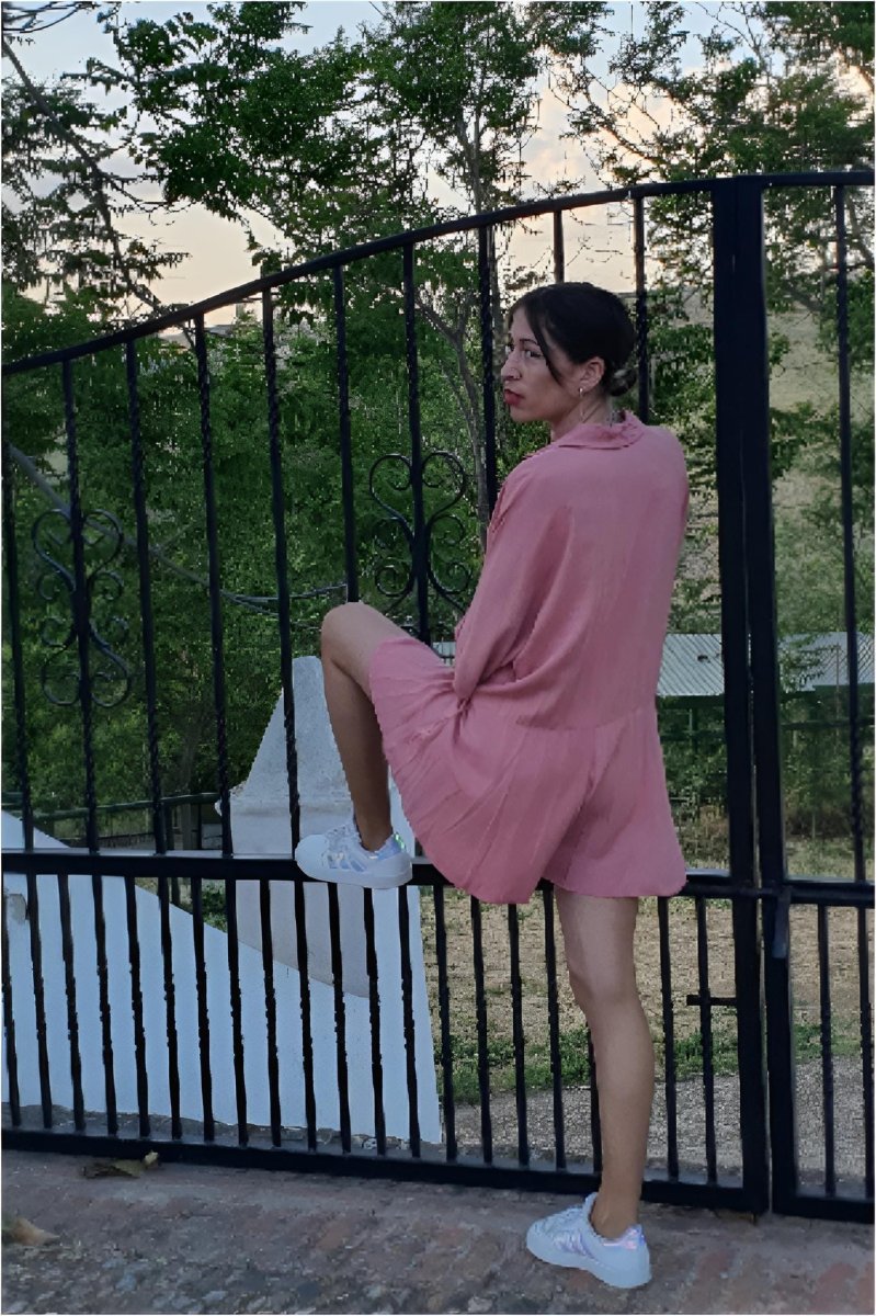 Mono camisero mujer corto - Imagen 3