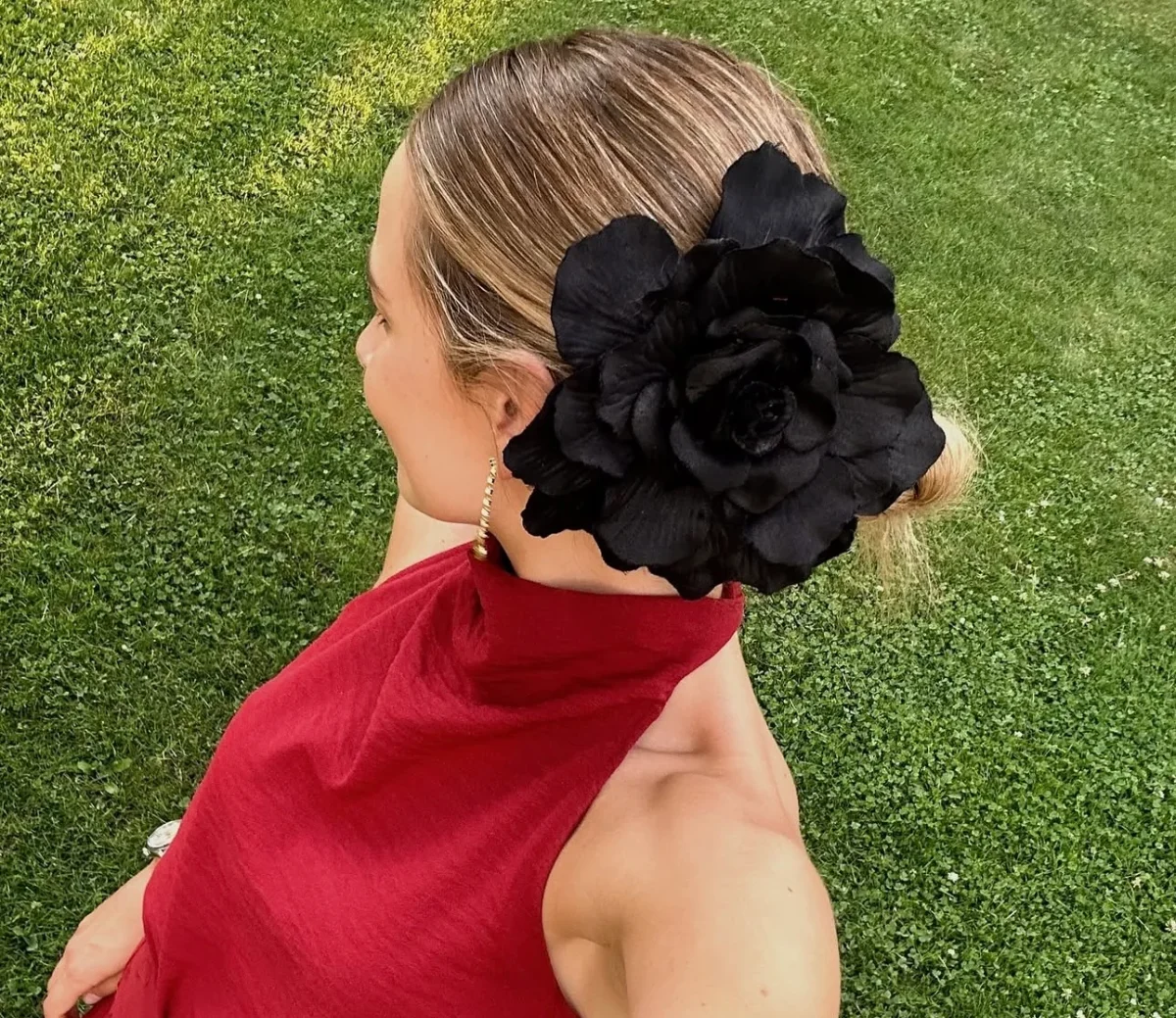 Flor Rosal Negra