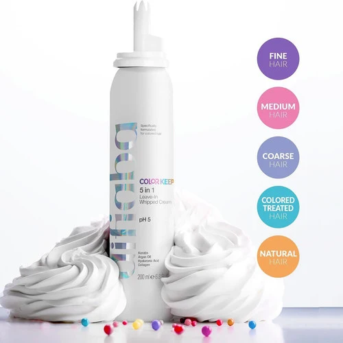 Color Keep 5 in 1 Whipped Cream – Crema Multifuncional para Cabello Teñido - Imagen 3