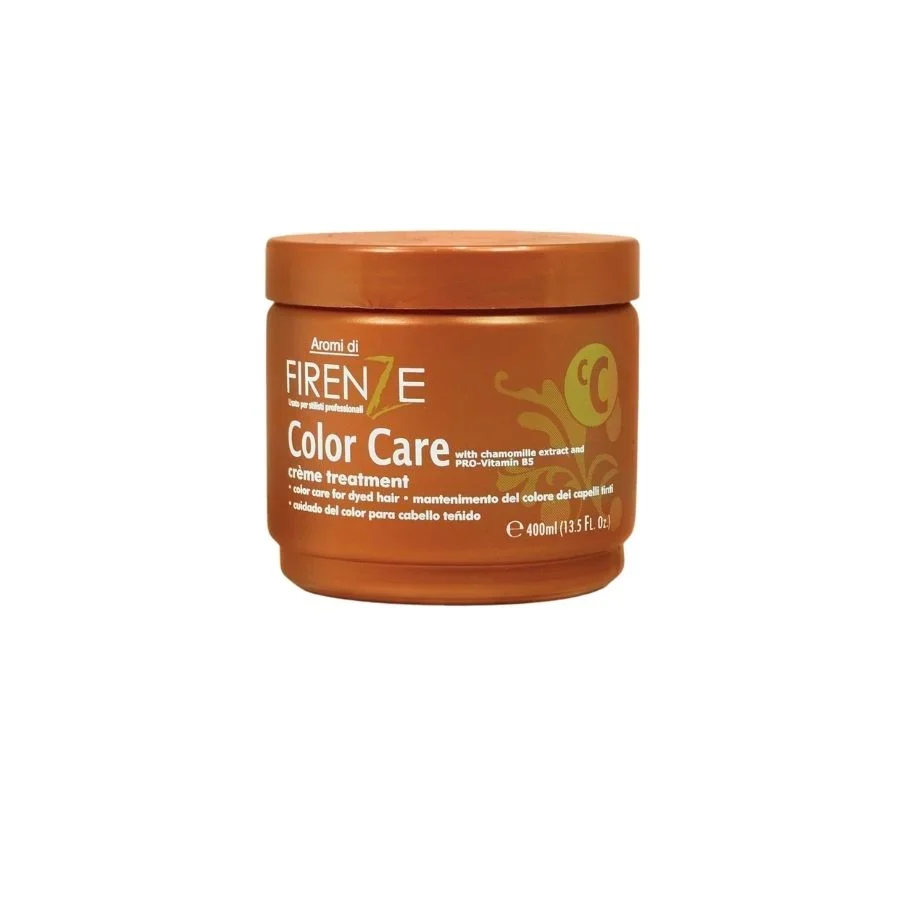 Firenze Color Care Treatment – 400 ml (13.5 fl oz) Tratamiento intensivo para proteger, hidratar y prolongar el color