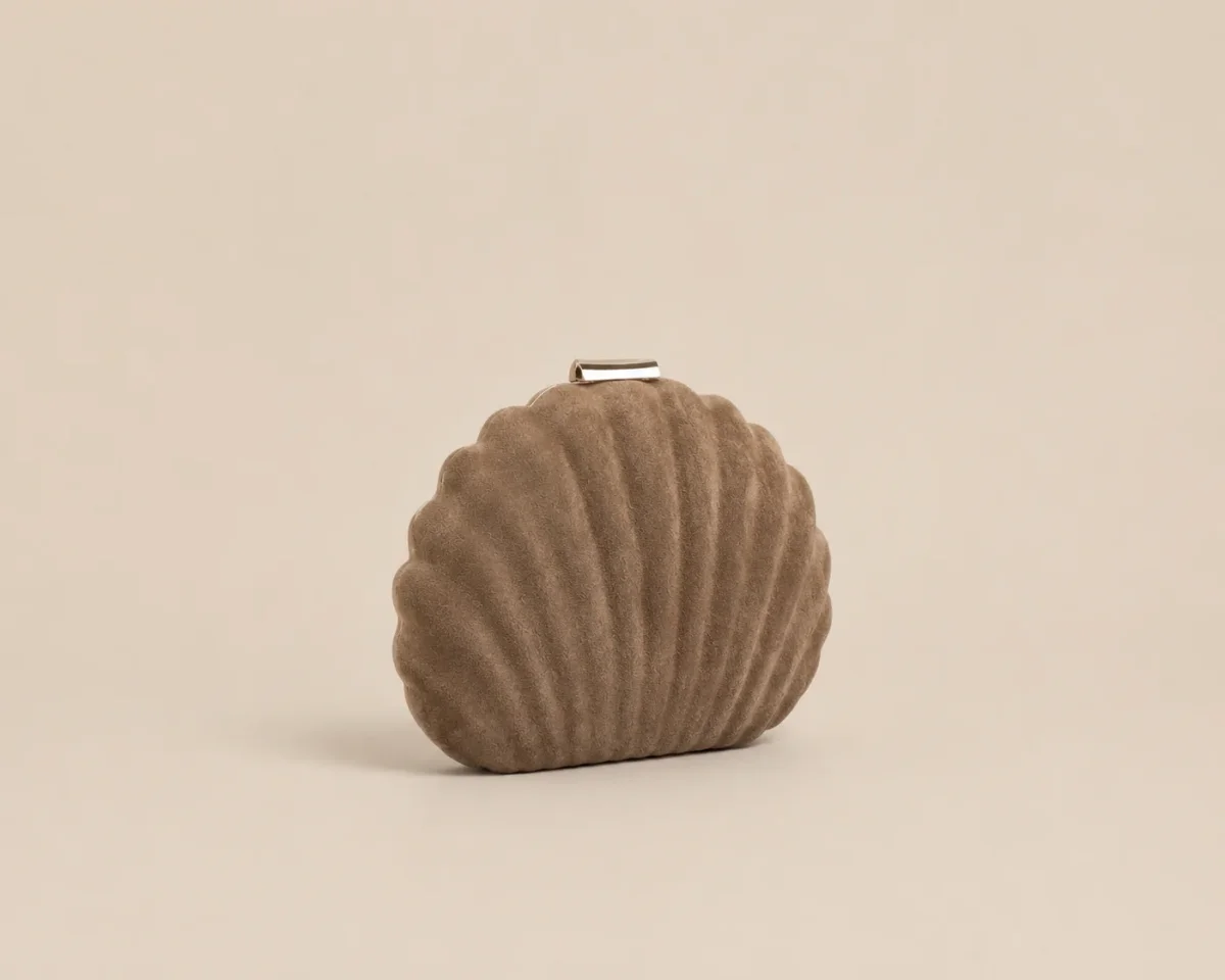 Bolso Concha camel