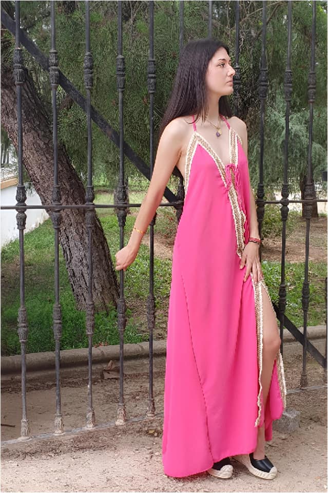 Vestido mujer largo Marrakech - Imagen 5