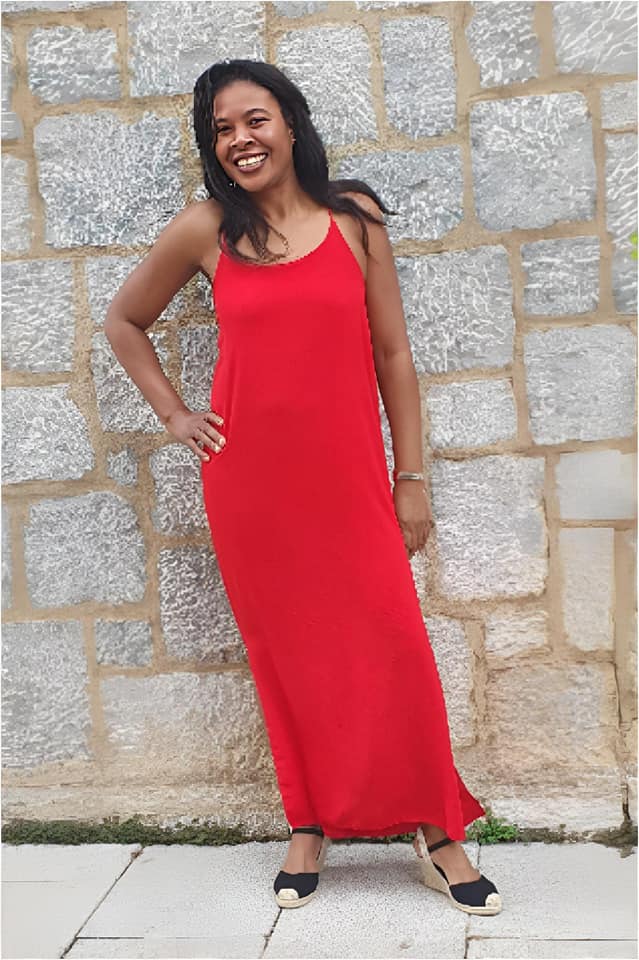 Vestido mujer largo tirantes - Imagen 6