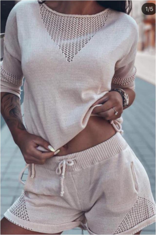 Conjunto jersey y short mujer - Imagen 2
