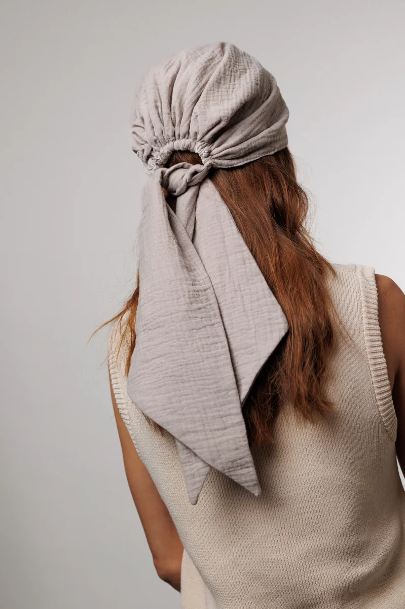 Turbante Dalila Gris - Imagen 3