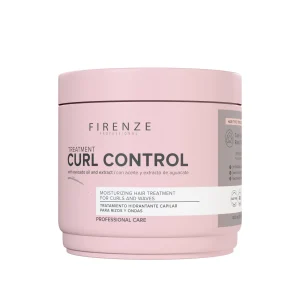 FIRENZE Curl Control Tratamiento – 400 ml Tratamiento intensivo para rizos | Hidratación, definición y control del frizz