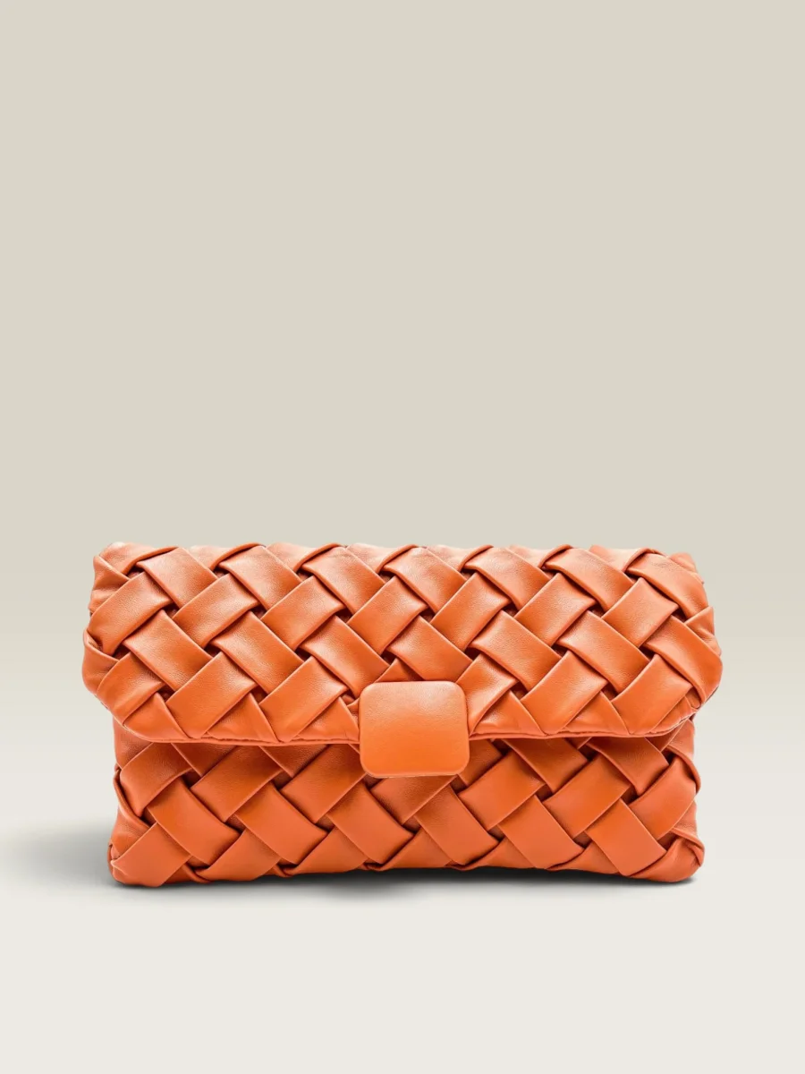 Bolso Benettina naranja - Imagen 2