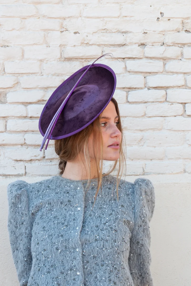 Tocado Mirra Morado