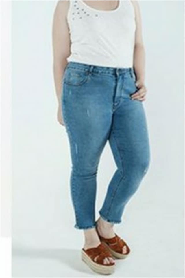 Pantalón mujer vaquero talla grande - Imagen 5