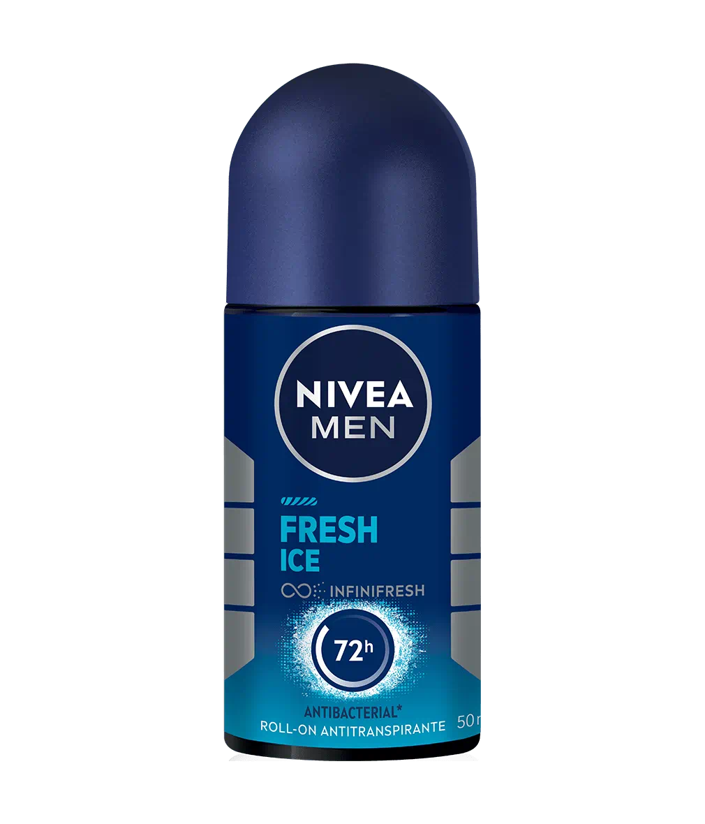 Desodorante Hombre Fresh Ice Nivea Men Roll On 48h