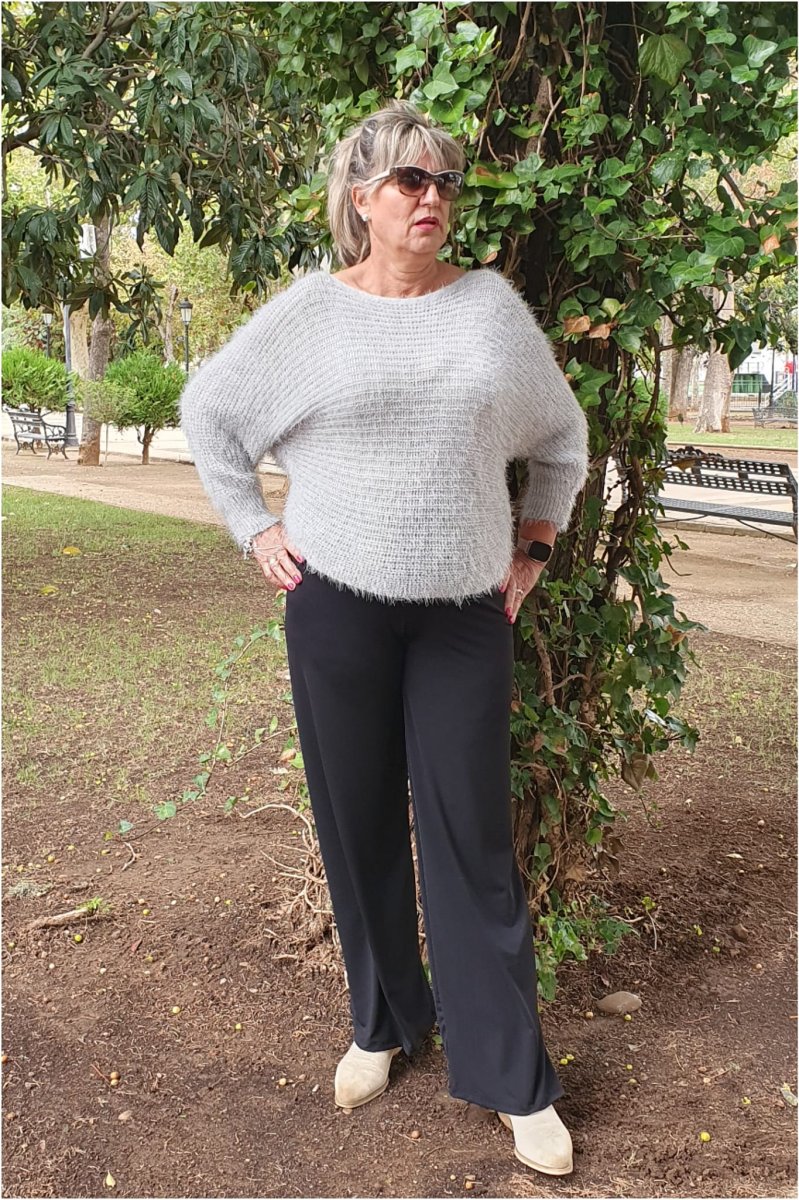 Jersey de mujer punto cálido con estilo - Imagen 3